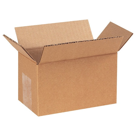 633100PK Corrugated Boxes, 6" L x 3" W x 3" H, Kraft (Pack of 100)