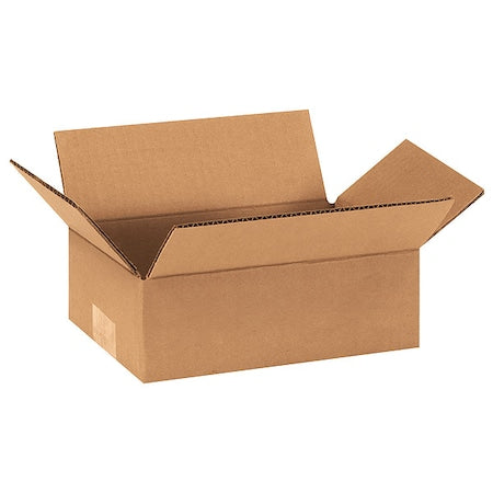 Shipping Boxes Flat 9"L x 6"W x 3"H, 100-Pack | Corrugated Cardboard Box for Packing, Moving and Storage