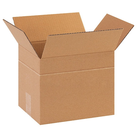 MD1088100PK Multi-Depth Corrugated Boxes, 10" L x 8" W x 8" H, Kraft (Pack of 100)