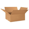 Corrugated Cardboard Shipping and Mailing Boxes, 24" L x 20" W x 10" H, Brown/Kraft, Easy-to-Assemble, Great for Small Businesses (Pack of 10)