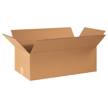 Corrugated Cardboard Shipping and Mailing Boxes, 24" L x 12" W x 8" H, Brown/Kraft, Easy-to-Assemble, Great for Small Businesses (Pack of 25)