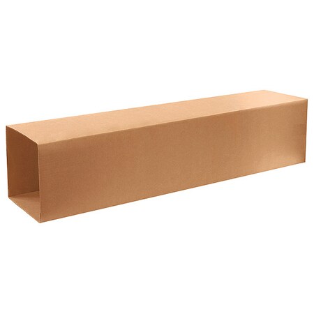 T101048OUTER Telescoping Corrugated Cardboard Box 10 1/2" L x 10 1/2" W x 48" H, Kraft, For Shipping, Packing and Moving (Pack of 20)