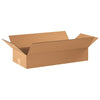 Corrugated Cardboard Shipping and Mailing Boxes, 22" L x 10" W x 4" H, Brown/Kraft, Easy-to-Assemble, Great for Small Businesses (Pack of 25)