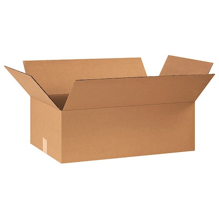 2414840PK Flat Corrugated Boxes, 24" L x 14" W x 8" H, Kraft (Pack of 40)