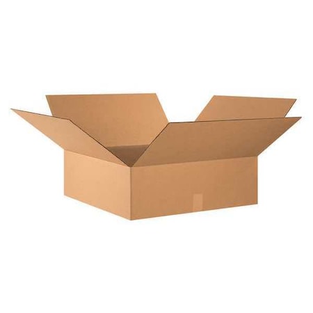 Shipping Boxes Flat 24"L x 24"W x 8"H, 10-Pack | Corrugated Cardboard Box for Packing, Shipping and Storage 24248