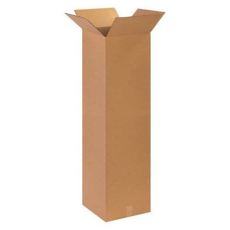 141448 Tall Corrugated Cardboard Box 14" L x 14" W x 48" H, Kraft, for Shipping, Packing and Moving (Pack of 10)