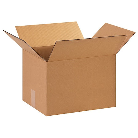 Corrugated Cardboard Shipping and Mailing Boxes, 15" L x 12" W x 10" H, Brown/Kraft, Easy-to-Assemble, Great for Small Businesses (Pack of 25)