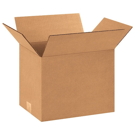 1299100PK Corrugated Boxes, 12" L x 9" W x 9" H, Kraft (Pack of 100)