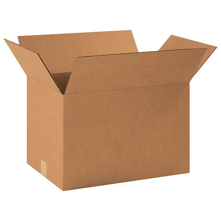 Corrugated Cardboard Shipping and Mailing Boxes, 18" L x 13" W x 12" H, Brown/Kraft, Easy-to-Assemble, Great for Small Businesses (Pack of 25)