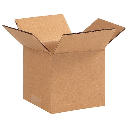 554100PK Corrugated Boxes, 5" L x 5" W x 4" H, Kraft (Pack of 100)