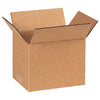 766 Corrugated Cardboard Box 7" L x 6" W x 6" H, Kraft, For Shipping, Packing and Moving (Pack of 25)