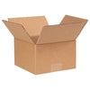 774 Corrugated Cardboard Box 7" L x 7" W x 4" H, Kraft, for Shipping, Packing and Moving (Pack of 25)