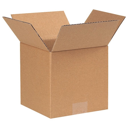 Corrugated Box, 7" L x 7" W x 7" H, Kraft, Bundle of 25 (777)