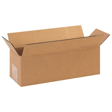 Shipping Boxes Long 12"L x 4"W x 4"H, 25-Pack | Corrugated Cardboard Box for Packing, Shipping and Storage 1244