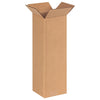 6618100PK Tall Corrugated Boxes, 6" L x 6" W x 18" H, Kraft (Pack of 100)