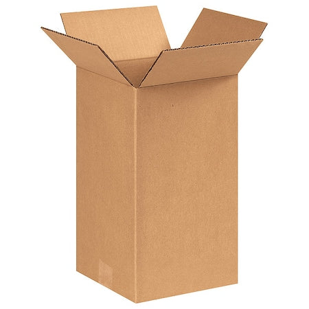 8x8x14 Tall Corrugated Boxes, Tall, 8L x 8W x 14H, Pack of 100 | Shipping, Packaging, Moving, Storage Box for Home or Business, Strong Wholesale Bulk Boxes