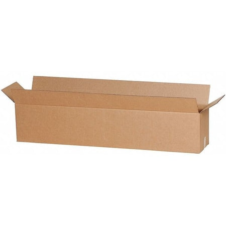 Standard Duty Corrugated Cardboard Boxes for Packaging, 30" L x 6" W x 6" H, Brown/Kraft, Pack of 25, Multipurpose Container