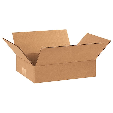 Shipping Boxes Flat 12"L x 9"W x 3"H, 25-Pack | Corrugated Cardboard Box for Moving, Mailing, Packing and Storage 12x9x3