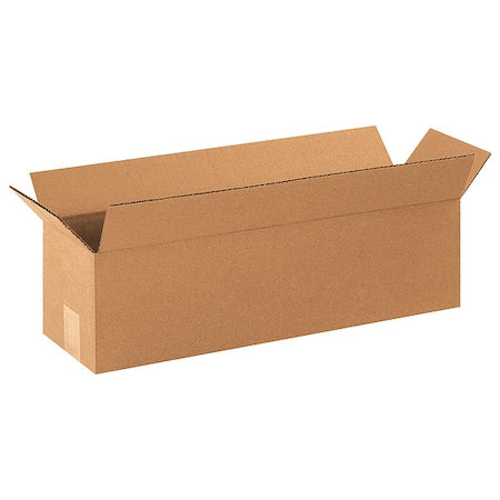 Corrugated Cardboard Shipping and Mailing Boxes, 22" L x 6" W x 6" H, Brown/Kraft, Easy-to-Assemble, Great for Small Businesses (Pack of 25)