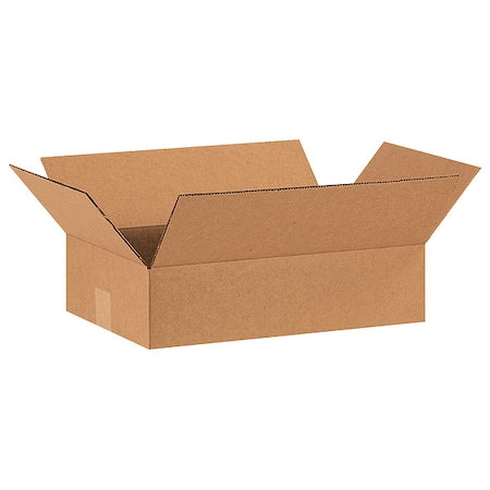 Shipping Boxes Flat 15"L x 10"W x 4"H, 25-Pack | Corrugated Cardboard Box for Packing, Moving and Storage