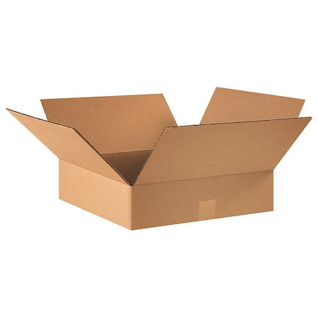 Shipping Boxes Flat 16"L x 16"W x 4"H (25-Pack) Corrugated Cardboard Box for Packing, Moving and Storage