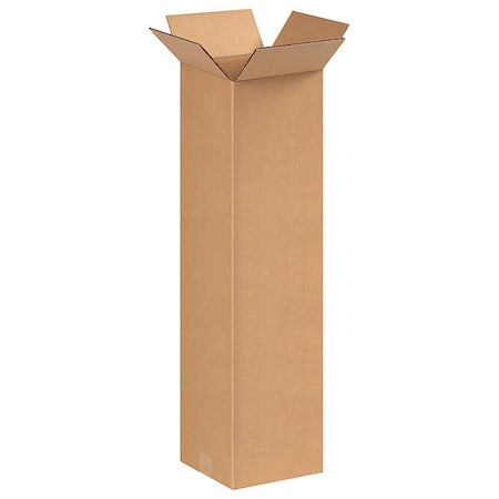 8830SK Tall Corrugated Boxes, 8" L x 8" W x 30" H, Kraft (Pack of 250)