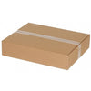 24104SK Flat Corrugated Boxes, 24" L x 10" W x 4" H, Kraft (Pack of 250)