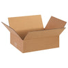 13 x 10 x 4 Corrugated Cardboard Boxes, Flat 13"L x 10"W x 4"H, Pack of 25 | Shipping, Packaging, Moving, Storage Box for Home or Business, Strong Wholesale Bulk Boxes