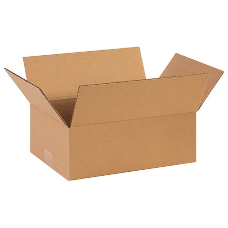 Shipping Boxes Flat 14"L x 10"W x 5"H, 25-Pack | Corrugated Cardboard Box for Packing, Moving and Storage