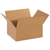14116100PK Corrugated Boxes, 14" L x 11" W x 6" H, Kraft (Pack of 100)