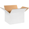 Corrugated Cardboard Shipping and Mailing Boxes, 12" L x 10" W x 8" H, White, Easy-to-Assemble, Great for Small Businesses (Pack of 25)