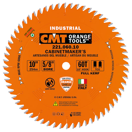 for heavy-duty crosscuts, perfect finishing on single-sided laminated panels.