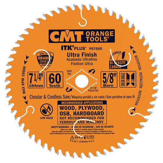 ITK PLUS ULTRA FINISH CIRCULAR SAW BLADE
P07060