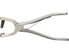 Forged steel frame, highly polished. Fitted with replaceable screw tubes. The reach distance from the cutting tube to the back of jaw is 1 1/2″. Made in sizes 000 to 10 Weight each 14 oz.