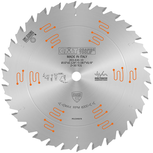 for heavy-duty glue line rip cuts with exceptional finish
