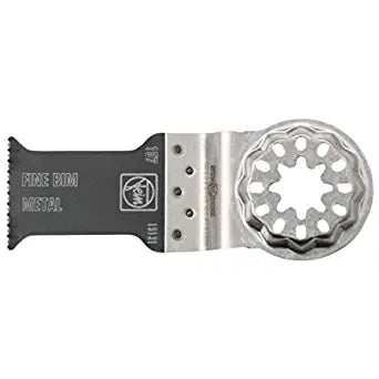 Fein StarLock E-Cut Fine Saw Blade for Aluminum, Copper and Hard Plastics - 1-1/8x2", 1-Pack - 63502157260