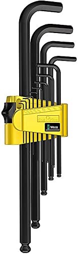 Wera - Wera 950 PKL/13 SZ N Ballpoint Hex Key Set, 13 Pc, Imperial - 5021728002