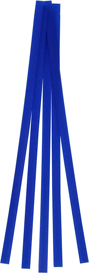 High Density Polyethylene (HDPE) Plastic Welding Rod, 3/8" x 1/16", 5 ft, Blue