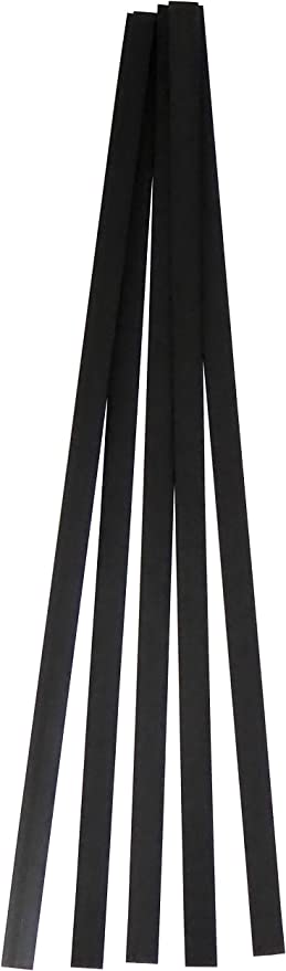 High Density Polyethylene (HDPE) Plastic Welding Rod, 3/8" x 1/16", 5 ft., Black