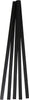 High Density Polyethylene (HDPE) Plastic Welding Rod, 3/8" x 1/16", 5 ft., Black