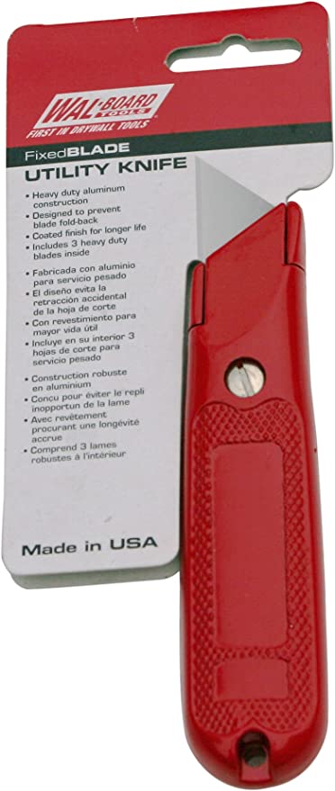 Walboard Tool 15-001/K-799 6" 3 Blade Utility Knife