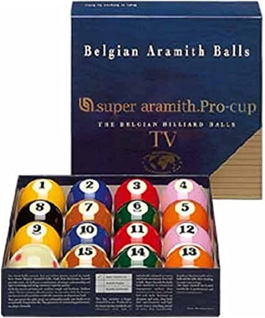 Super Aramith Tv Pro-Cup Pool Ball Set