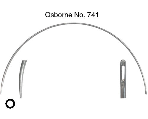 Curved Lampshade Round Point Needles – Osborne No. 741