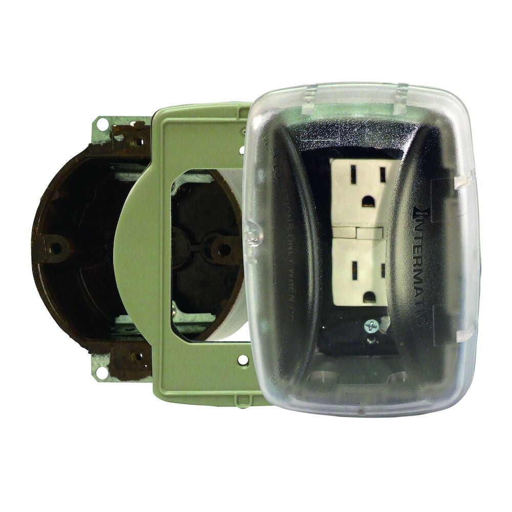 Plastic In-Use Weatherproof Covers are easy to install and include adhered gasket, mounting screws, base, cover assembly and inserts to meet the needs of a variety of applications.