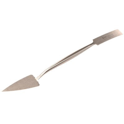 Forged and tempered for greater flexibility
Trowel and square ends
83/4" long