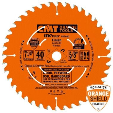 A new saw blade which reduces material waste and demand on the saw, while delivering reliable, industrial-quality performance cut after cut! This blade features a heavy-duty steel plate (44 Rockwell) for higher resistance during work, laser-cut heat expan