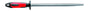 F. Dick - 12" Regular Cut Steel, Round - Red Handle - New. F. Dick uses the state-of-the-art production plants and guarantees a uniform, continuously monitored quality of the hardening process. Steel and plastic are firmly welded absolutely gap-free to on