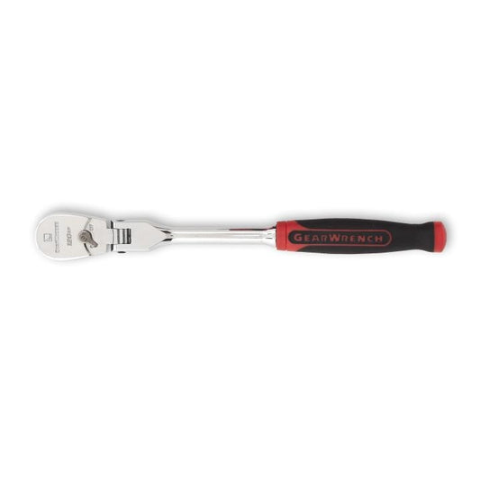 1/4" Drive 120XP™ Dual Material Flex Head Teardrop Ratchet 8"