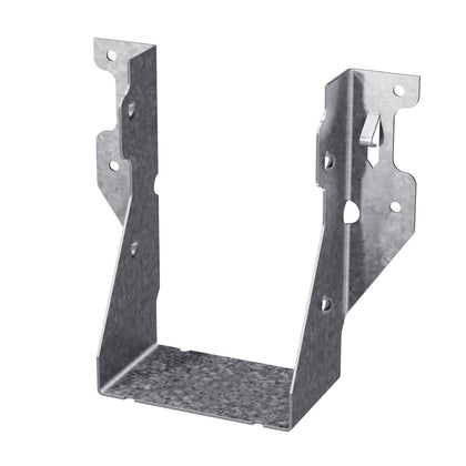 Simpson Strong-Tie LUS hangers are a light capacity joist hanger that utilize double shear nailing for added strength. This innovation distributes the load through two points on each joist nail for greater strength. It also allows the use of fewer nails,