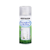 Rust-Oleum® Specialty Frosted Glass Spray adds a semi-transparent coating for decoration or privacy. Apply to glass or mirrors. Creates the look of custom etched glass when applied with stencils.

For decorating or privacy
Indoor use only